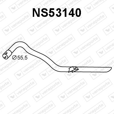 Obrázok Výfukové potrubie VENEPORTE  NS53140