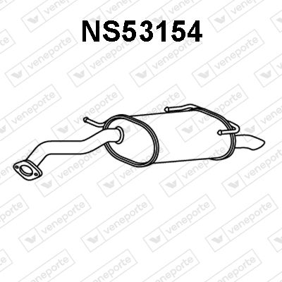 Obrázok Koncový tlmič výfuku VENEPORTE  NS53154