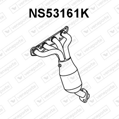 Obrázok Katalyzátor na zbernom potrubí VENEPORTE  NS53161K