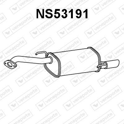 Obrázok Koncový tlmič výfuku VENEPORTE  NS53191