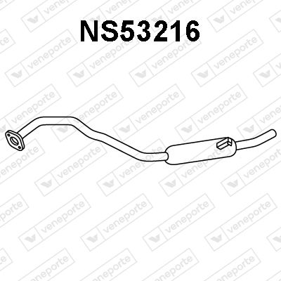 Obrázok Koncový tlmič výfuku VENEPORTE  NS53216
