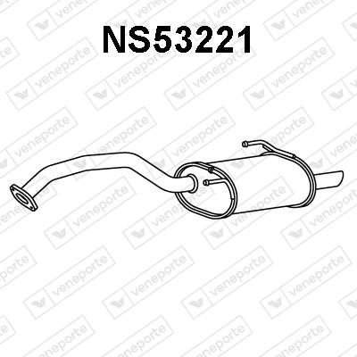 Obrázok Koncový tlmič výfuku VENEPORTE  NS53221