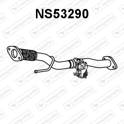 Obrázok Výfukové potrubie VENEPORTE  NS53290