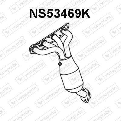 Obrázok Katalyzátor na zbernom potrubí VENEPORTE  NS53469K