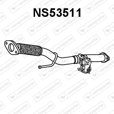Obrázok Výfukové potrubie VENEPORTE  NS53511