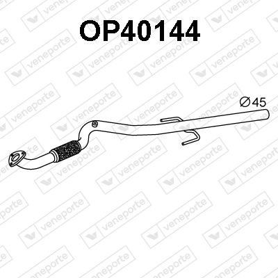 Obrázok Výfukové potrubie VENEPORTE  OP40144