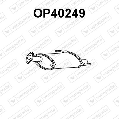 Obrázok Koncový tlmič výfuku VENEPORTE  OP40249