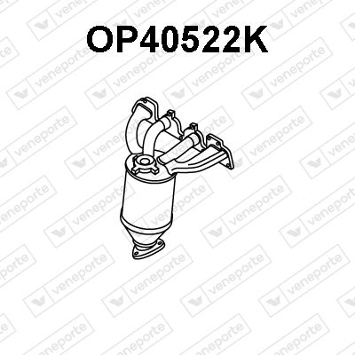 Obrázok Katalyzátor na zbernom potrubí VENEPORTE  OP40522K