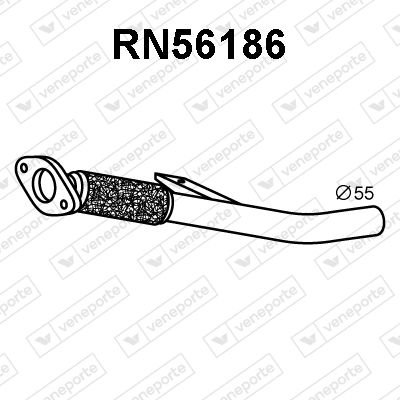 Obrázok Výfukové potrubie VENEPORTE  RN56186