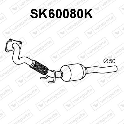 Obrázok Katalyzátor VENEPORTE  SK60080K
