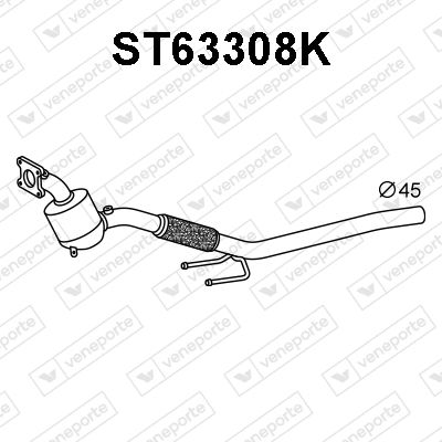 Obrázok Katalyzátor VENEPORTE  ST63308K
