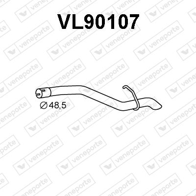 Obrázok Výfukové potrubie VENEPORTE  VL90107