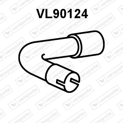 Obrázok Výfukové potrubie VENEPORTE  VL90124
