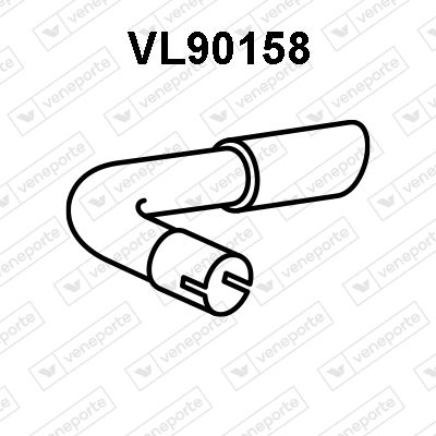 Obrázok Výfukové potrubie VENEPORTE  VL90158