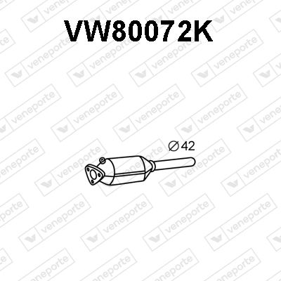 Obrázok Katalyzátor VENEPORTE  VW80072K
