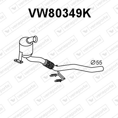 Obrázok Katalyzátor VENEPORTE  VW80349K