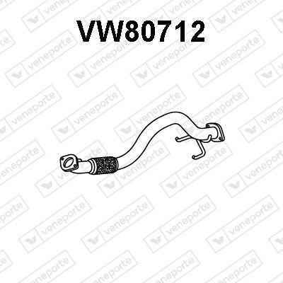 Obrázok Výfukové potrubie VENEPORTE  VW80712