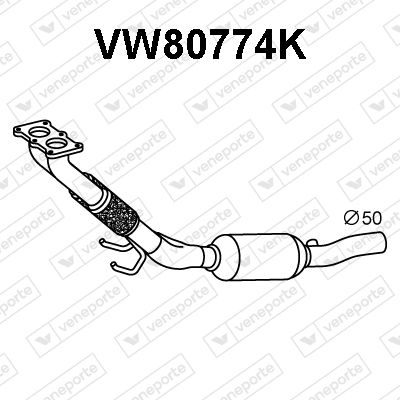 Obrázok Katalyzátor VENEPORTE  VW80774K