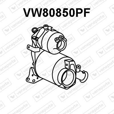 Obrázok Katalyzátor SCR VENEPORTE  VW80850PF