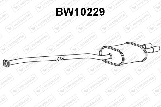 Obrázok Koncový tlmič výfuku VENEPORTE  BW10229