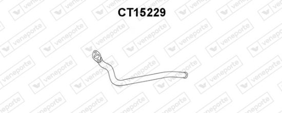 Obrázok Výfukové potrubie VENEPORTE  CT15229