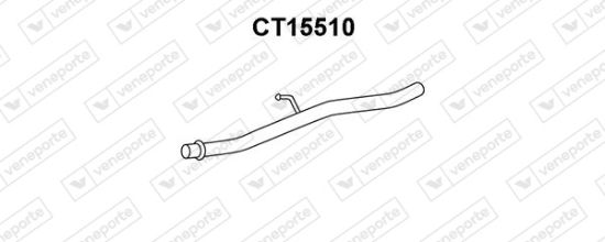 Obrázok Výfukové potrubie VENEPORTE  CT15510