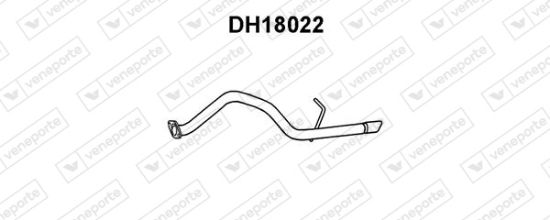 Obrázok Výfukové potrubie VENEPORTE  DH18022