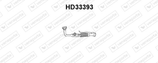 Obrázok Výfukové potrubie VENEPORTE  HD33393