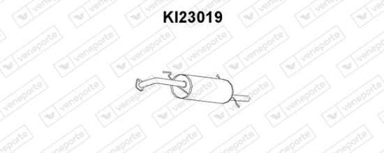 Obrázok Koncový tlmič výfuku VENEPORTE  KI23019