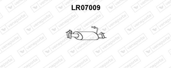 Obrázok Predný tlmič výfuku VENEPORTE  LR07009