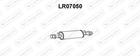 Obrázok Predný tlmič výfuku VENEPORTE  LR07050