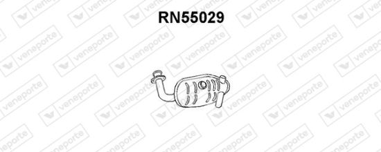 Obrázok Predný tlmič výfuku VENEPORTE  RN55029