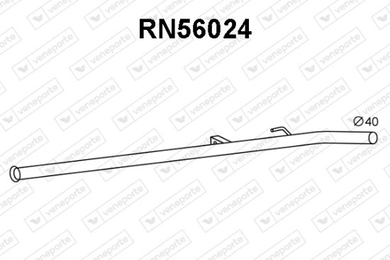 Obrázok Výfukové potrubie VENEPORTE  RN56024