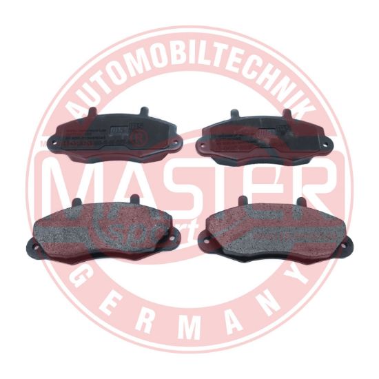 Obrázok Sada brzdových platničiek kotúčovej brzdy MASTER-SPORT GERMANY Premium 13046039602NSETMS