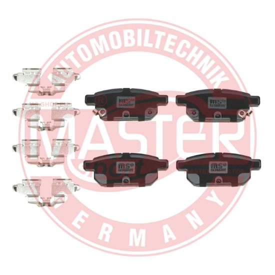 Obrázok Sada brzdových platničiek kotúčovej brzdy MASTER-SPORT GERMANY Premium 13046056552NSETMS