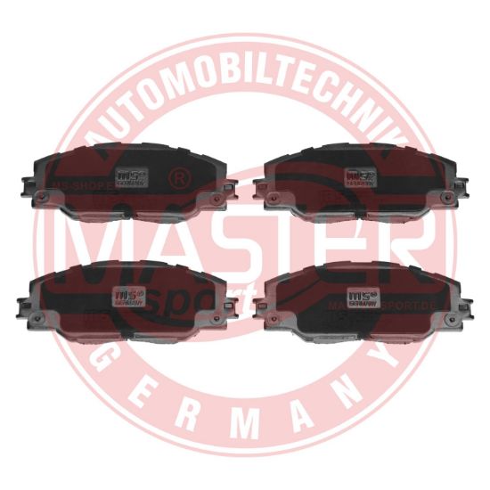 Obrázok Sada brzdových platničiek kotúčovej brzdy MASTER-SPORT GERMANY Premium 13046057662NSETMS