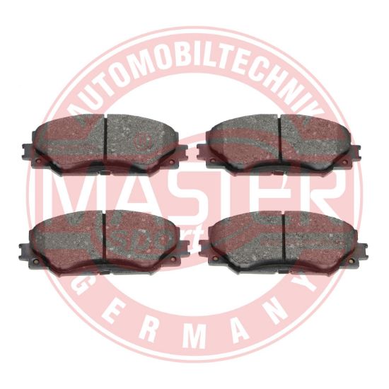 Obrázok Sada brzdových platničiek kotúčovej brzdy MASTER-SPORT GERMANY Premium 13046057672NSETMS
