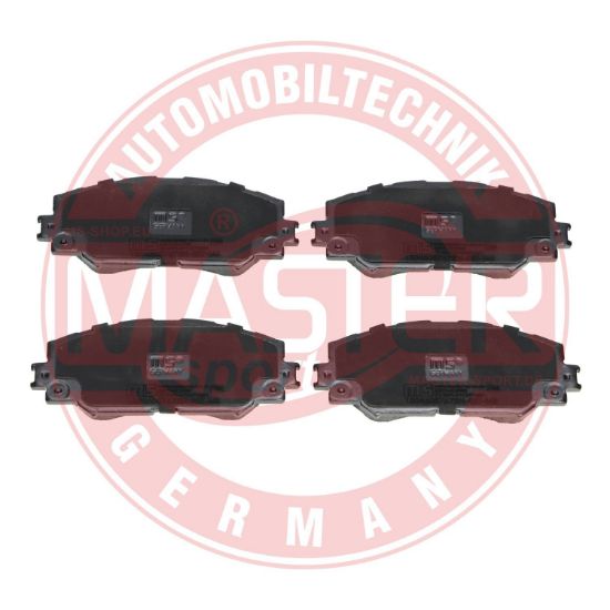 Obrázok Sada brzdových platničiek kotúčovej brzdy MASTER-SPORT GERMANY Premium 13046057672NSETMS
