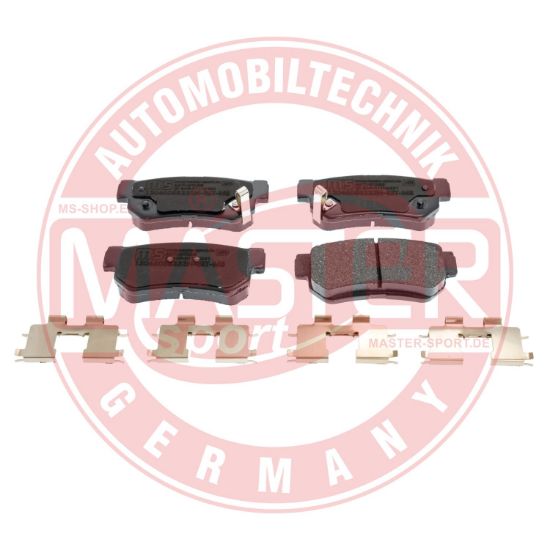 Obrázok Sada brzdových platničiek kotúčovej brzdy MASTER-SPORT GERMANY Premium 13046058332NSETMS