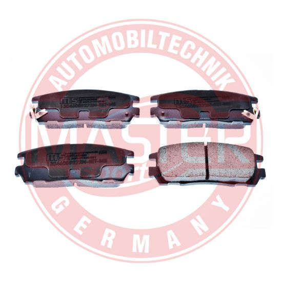 Obrázok Sada brzdových platničiek kotúčovej brzdy MASTER-SPORT GERMANY Premium 13046059272NSETMS