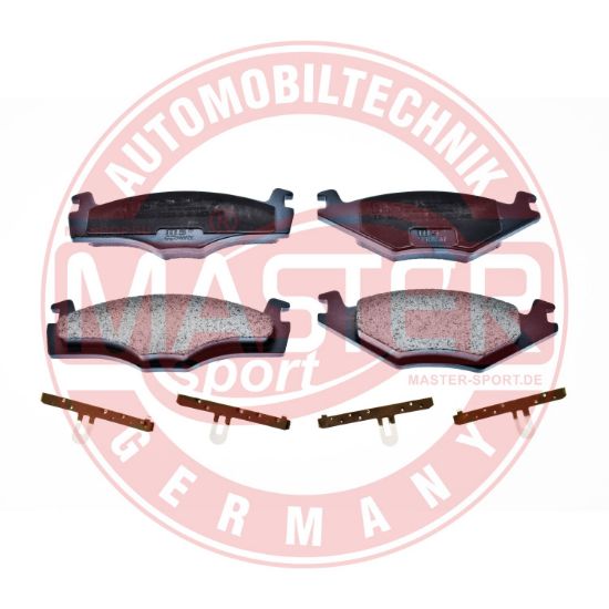 Obrázok Sada brzdových platničiek kotúčovej brzdy MASTER-SPORT GERMANY Premium 13046070332NSETMS