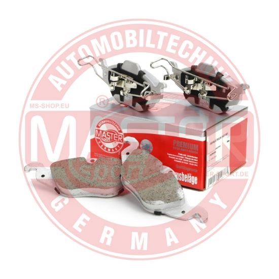 Obrázok Sada brzdových platničiek kotúčovej brzdy MASTER-SPORT GERMANY Premium Ceramic 13046071152KSETMS