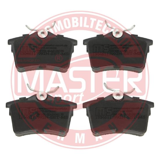 Obrázok Sada brzdových platničiek kotúčovej brzdy MASTER-SPORT GERMANY Premium 13046117992NSETMS