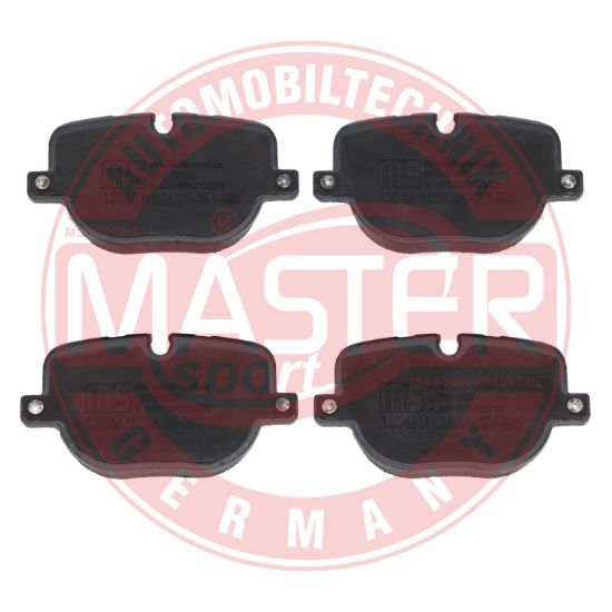 Obrázok Sada brzdových platničiek kotúčovej brzdy MASTER-SPORT GERMANY Premium 13046118242NSETMS