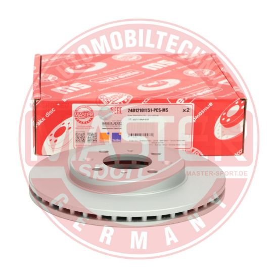 Obrázok Brzdový kotúč MASTER-SPORT GERMANY  24012101151PCSMS