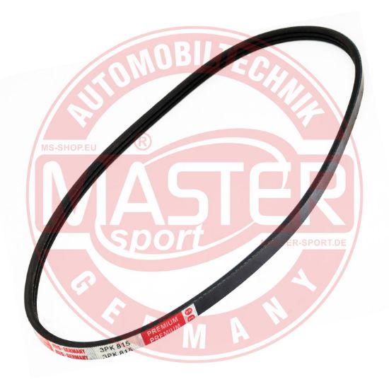 Obrázok Ozubený klinový remeň MASTER-SPORT GERMANY  3PK815PCSMS