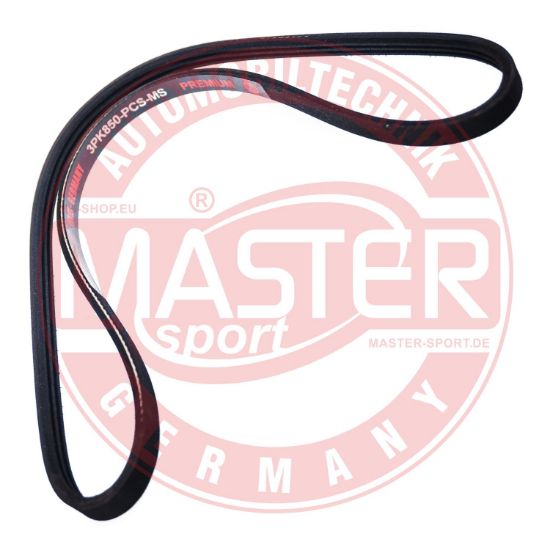 Obrázok Ozubený klinový remeň MASTER-SPORT GERMANY  3PK850PCSMS