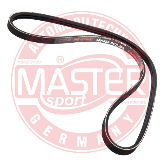 Obrázok Ozubený klinový remeň MASTER-SPORT GERMANY  3PK880PCSMS