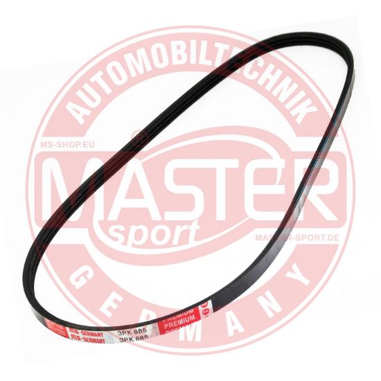 Obrázok Ozubený klinový remeň MASTER-SPORT GERMANY  3PK885PCSMS