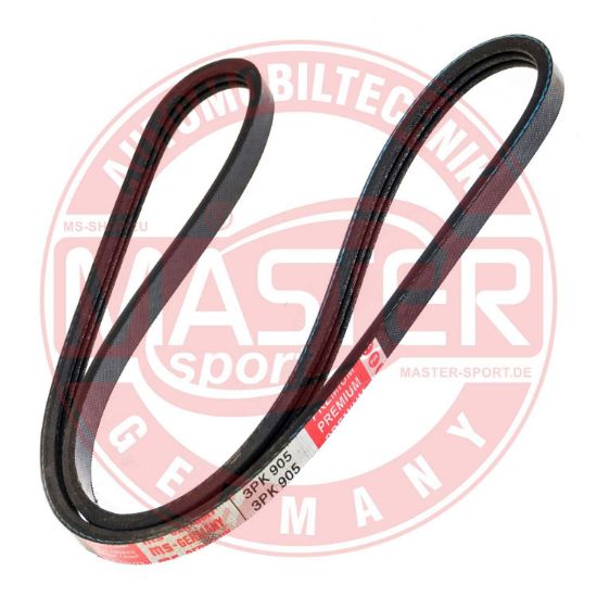 Obrázok Ozubený klinový remeň MASTER-SPORT GERMANY  3PK905PCSMS